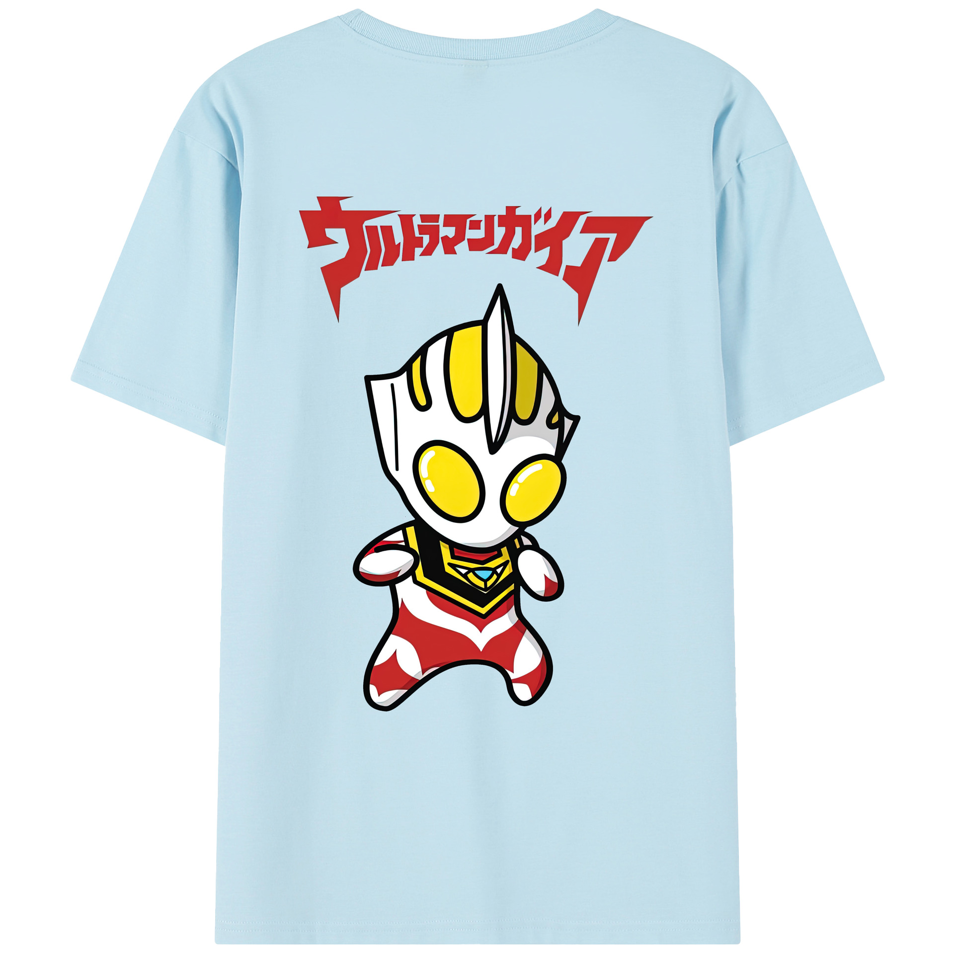 （画像用） ウルトラマン Ultraman 綿100％半袖Tシャツ（背面プリント）